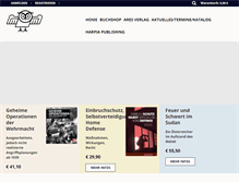 Tablet Screenshot of buchhandlung-stoehr.at